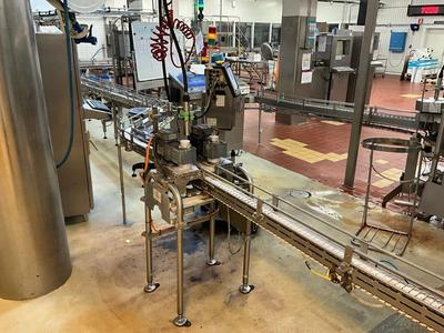 Overview picture of Tetra pak Conveyors and ink jet printer